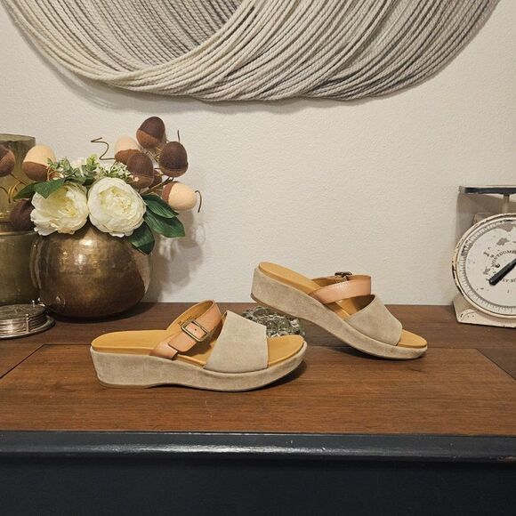 KorkEase "Bisti" Slide Wedge Sandal Sz 8 - Picture 5 of 10